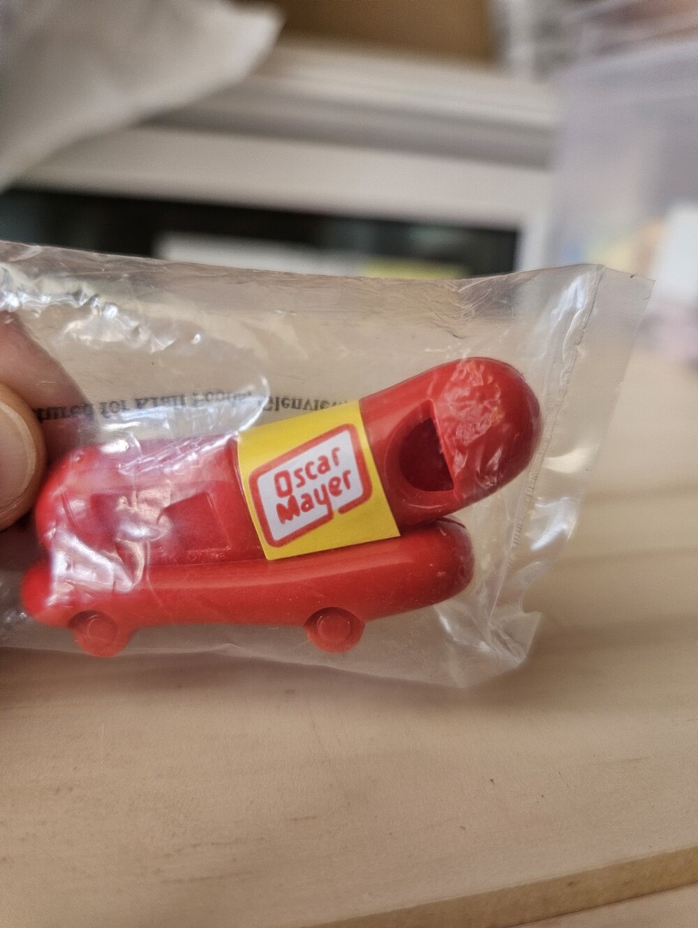 NIB Oscar Mayer Weiney Wagon Whistle